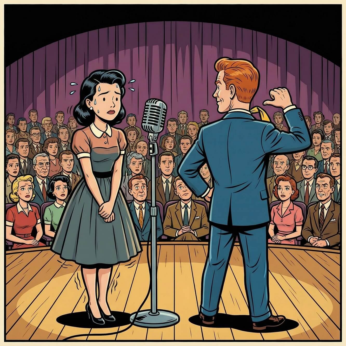 Sonya Bianca Clear demonstration failure on stage